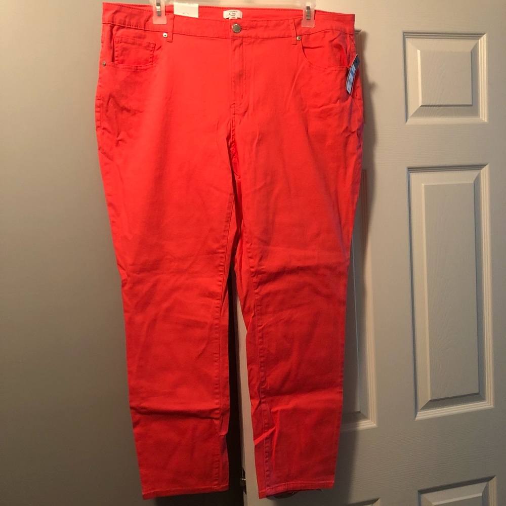 NWT Coral Skinny Jeans